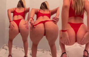 Aline Gomes Dançando de Calcinha Atolada
