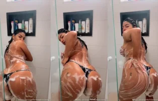 Índia Bronzeada Morena se Ensaboando Toda no Chuveiro – Onlyfans Pornô