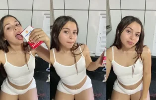 Leeh Ventura Novinha Tomando o Leitinho – OnlyFans Grátis