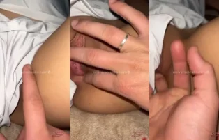 Leeh Ventura Recebendo uma Dedada Caprichada na Bucetinha – Erome Pornô