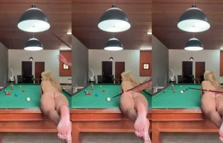 Nicole Rampini Safada Pelada em Cima da Mesa de Sinuca – Erome Grátis