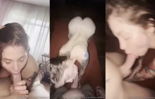 Maru Karv Safada Engole Porra no Boquete – Fapello Vazado