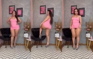 Pack de Gostosa Jana Jenner de Vestido Curto
