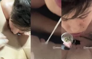 Mari Avila Gozando na Boca do Maconheiro