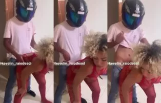 Kevelin Gomes Rebolando no Pau do Motoboy