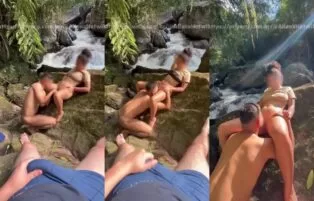 Sortudo Chupando a Buceta da Allana Hotwife